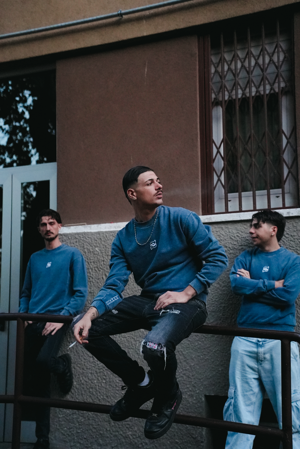 Denim-effect Sweatshirts